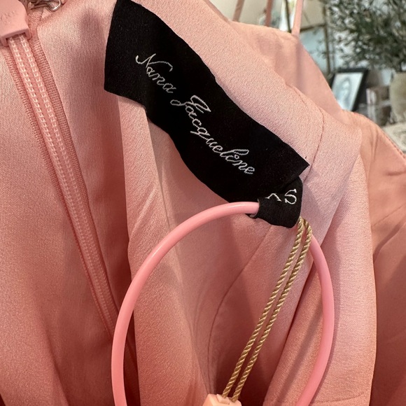 Nana Jacqueline Eva Silk Dress in Pink - Picture 6 of 8